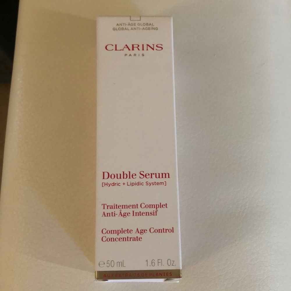 Clarins double serum new 1.6 oz
